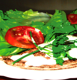 Buffet com crepe Francês